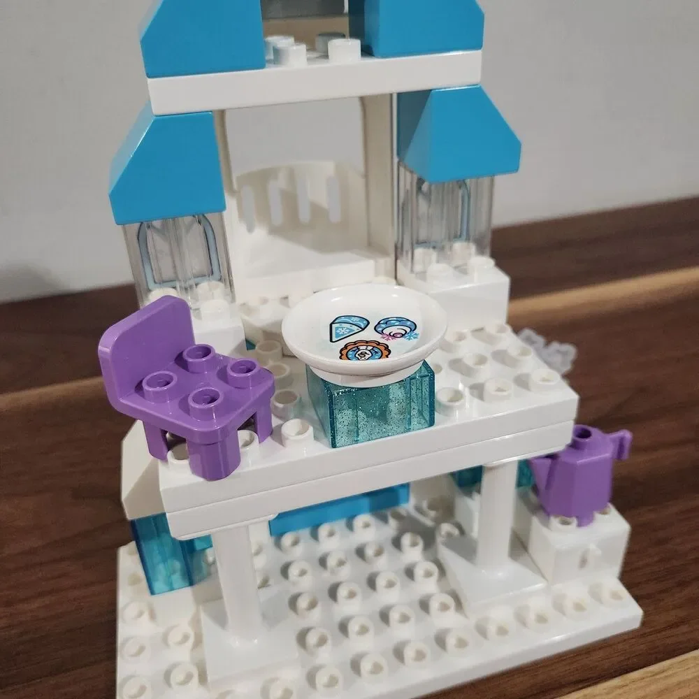 Lego Duplo 10899 Disney Frozen Ice Castle Incomplete Set 47 Pieces Olaf
